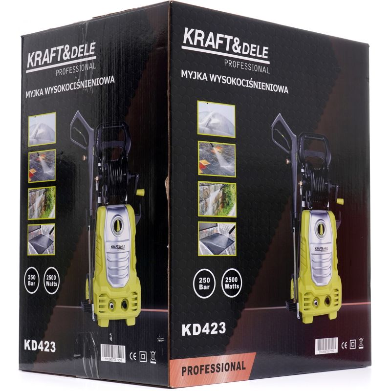 Myjka wysokociśnieniowa z pompą zasysającą 280bar 3000W KD423
