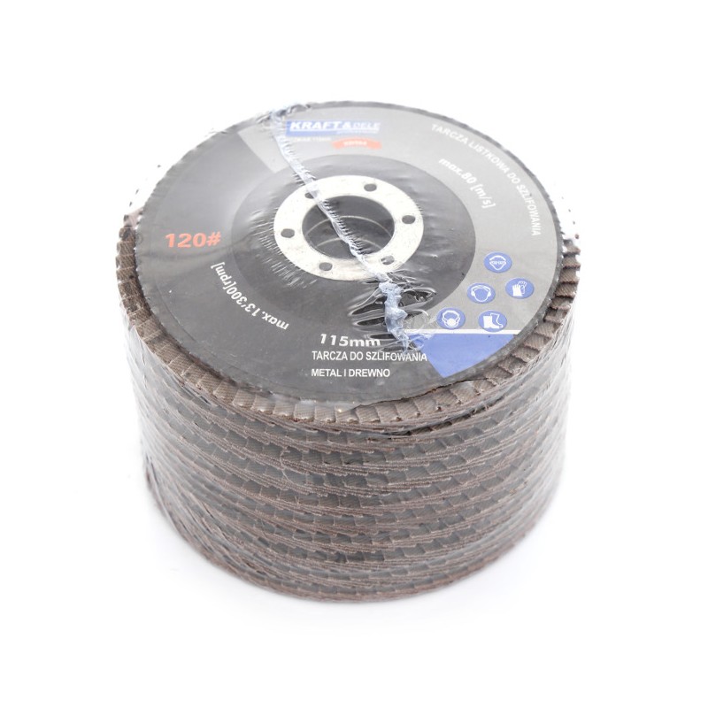 Tarcza listkowa 115mm P120 KD964