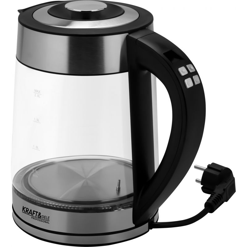 Elektrická kanvica, 2500 W, 2 l, s reguláciou teploty, model KD4119