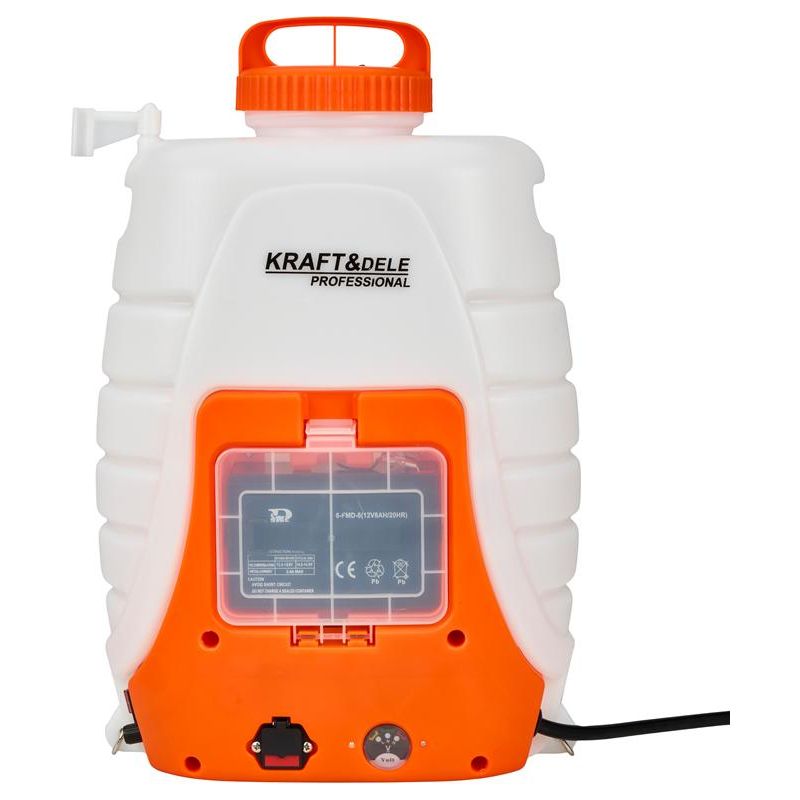 Opryskiwacz akumulatorowy 18l zestaw XXL 12V 8Ah KD2031