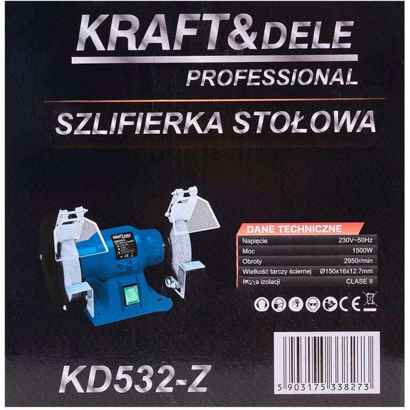 Szlifierka stołowa 1700W KD532