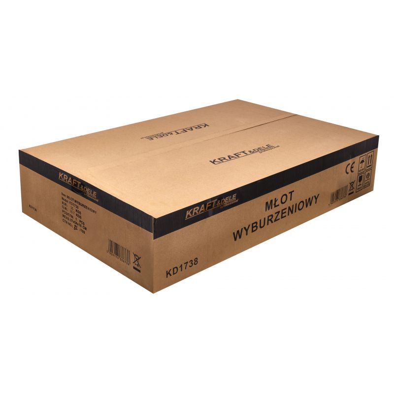 Młot wyburzeniowy 3200W KD1738 + walizka