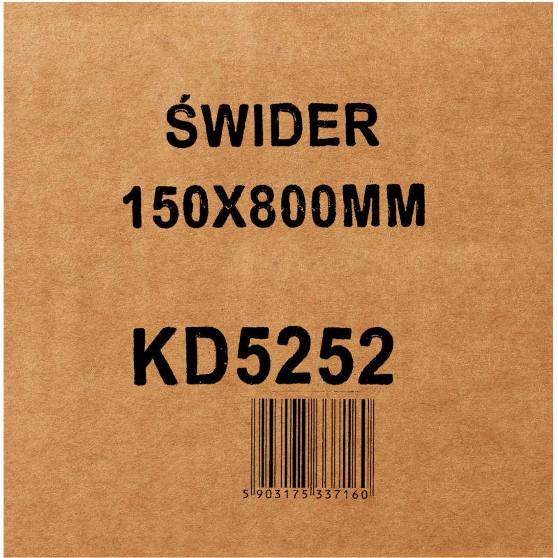Wiertło do wiertnicy 150x800mm KD5252