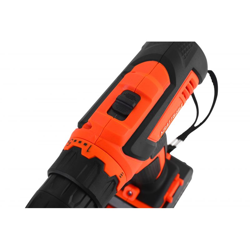 Zestaw wiertarko-wkrętarka 21V 2Ah + akcesoria KD3356