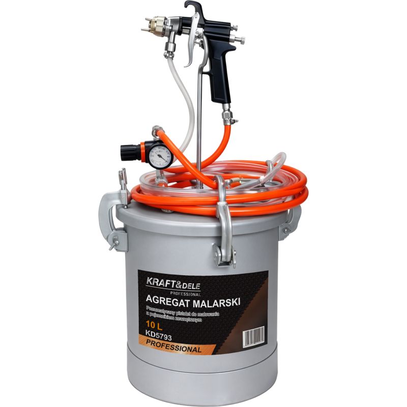 Agregat malarski pneumatyczny 10L KD5793
