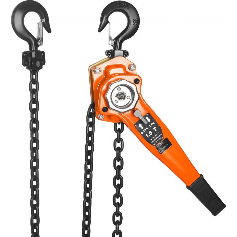 Wciągarka łańcuchowa z grzechotką 1,5T 3M KD3500