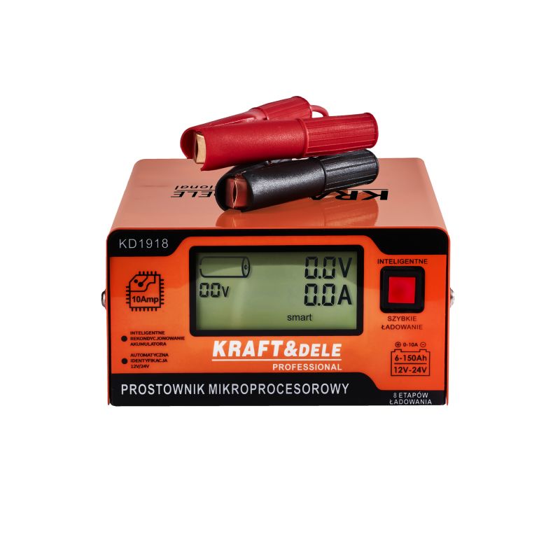 Prostownik mikroprocesorowy 10AMP 12/24V