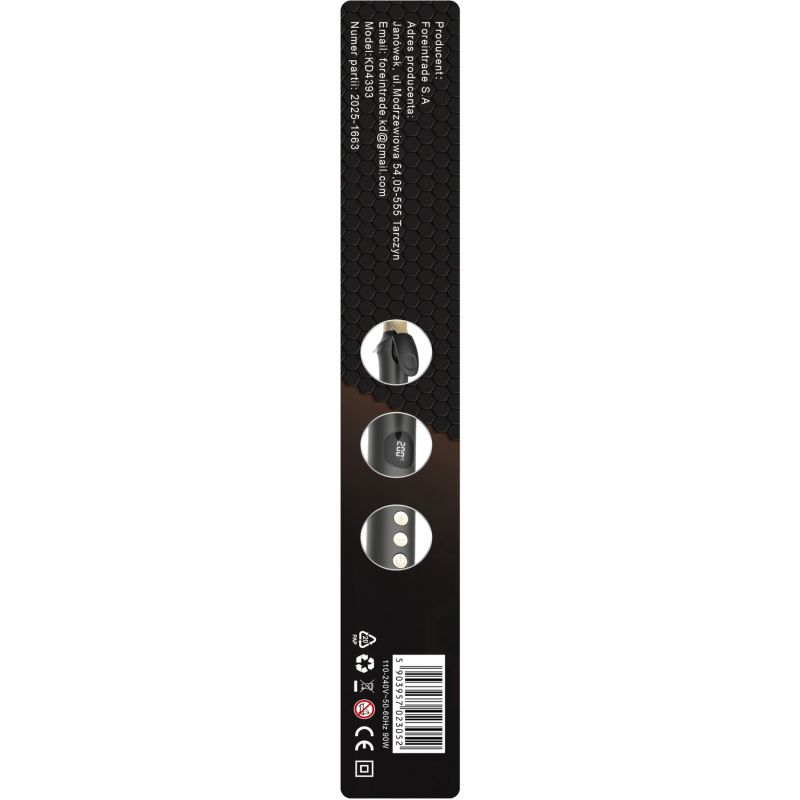 Lokówka do włosów 90W KD4393