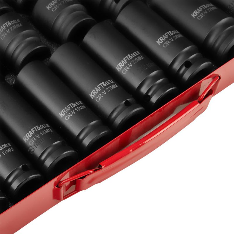 Zestaw nasadek udarowych 35el. 8-32mm KD11756