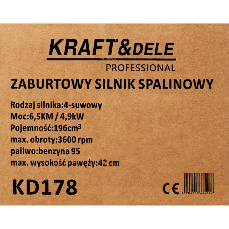 Silnik zaburtowy 4-suwowy 4,9KW KD178