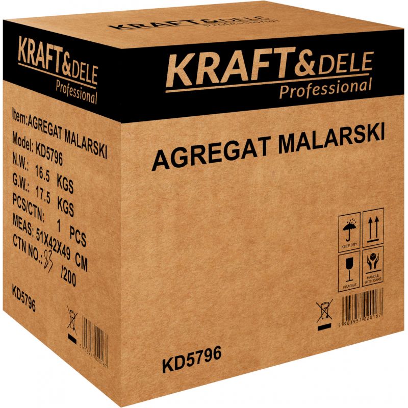 Agregat malarski 1500W 2,5L/min KD5796