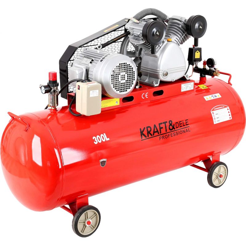 Olejový kompresor 300L 400V KD1410, so separátorom