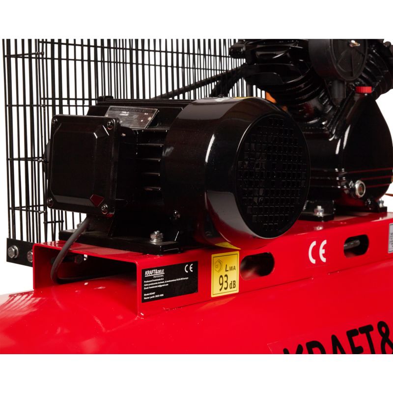 Kompresor Olejowy 200L 2 Tłoki 400V KD407