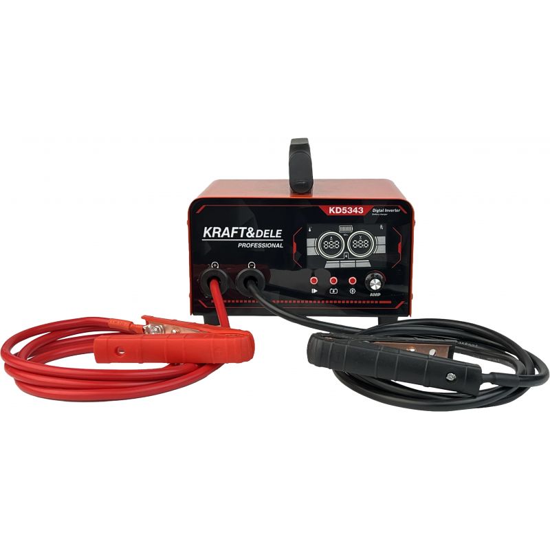 Prostownik z rozruchem 12/24V 50-400Ah 30A rozruch 200A KD5343