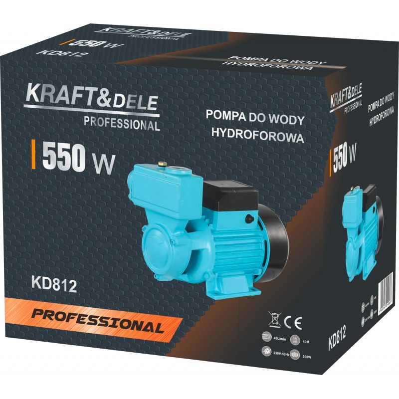Pompa do wody hydroforowa 550W 40L/min KD812