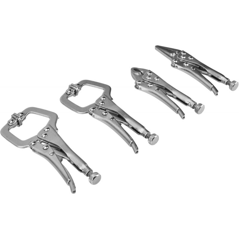 Szczypce zaciskowe spawalnicze 4szt. KD10568