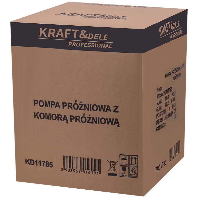 Pompa próżniowa z komorą próżniową KD11785