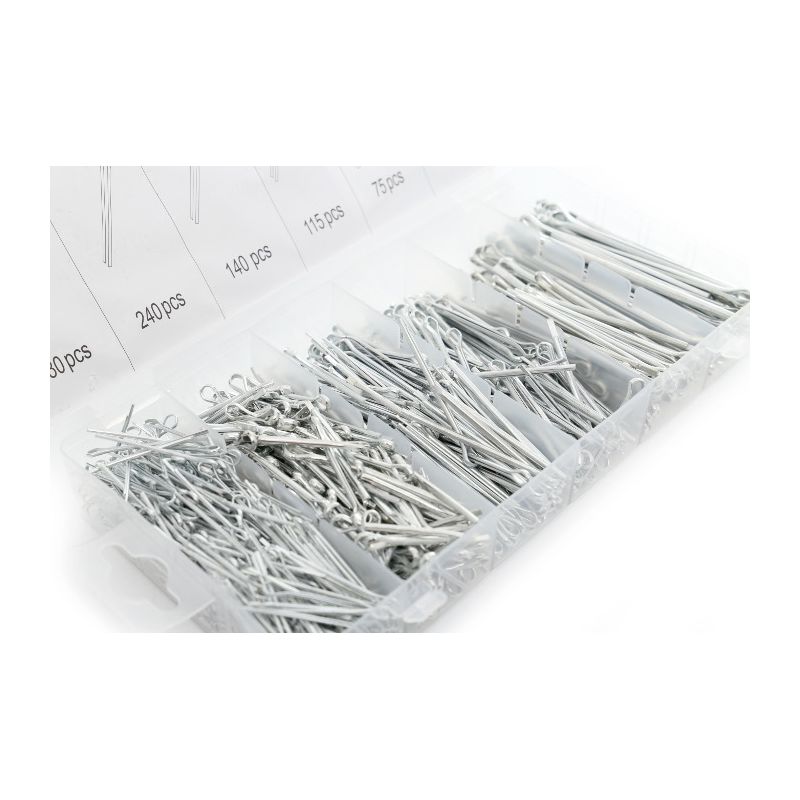 Zawleczki proste 1000 szt. KD10509