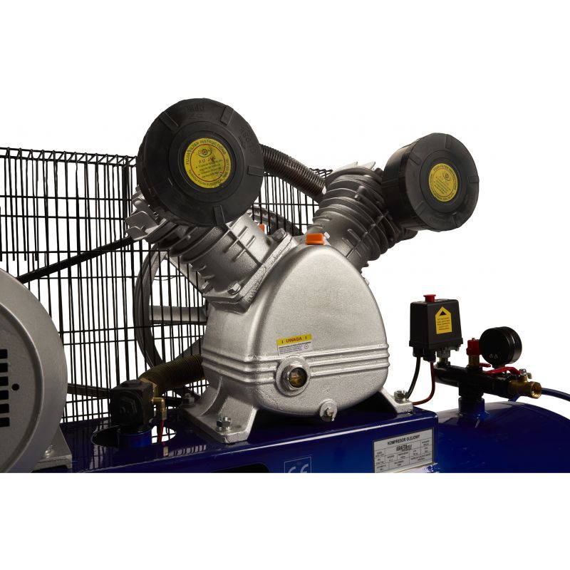 Olejový kompresor 300L, 2 valce, KD4061