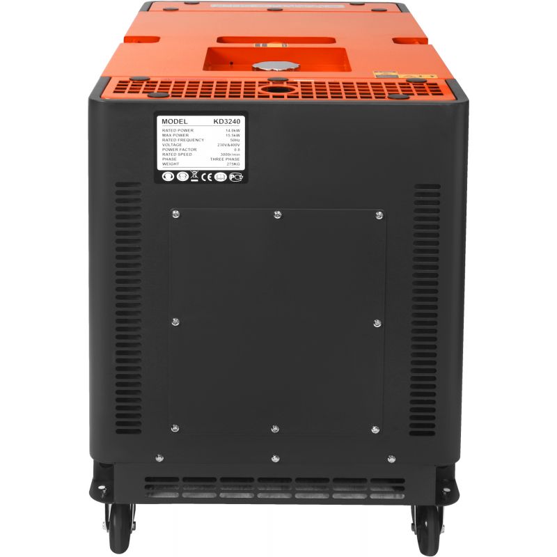 Dieselová elektrocentrála 15,5kW 230V 32A/400V KD3240
