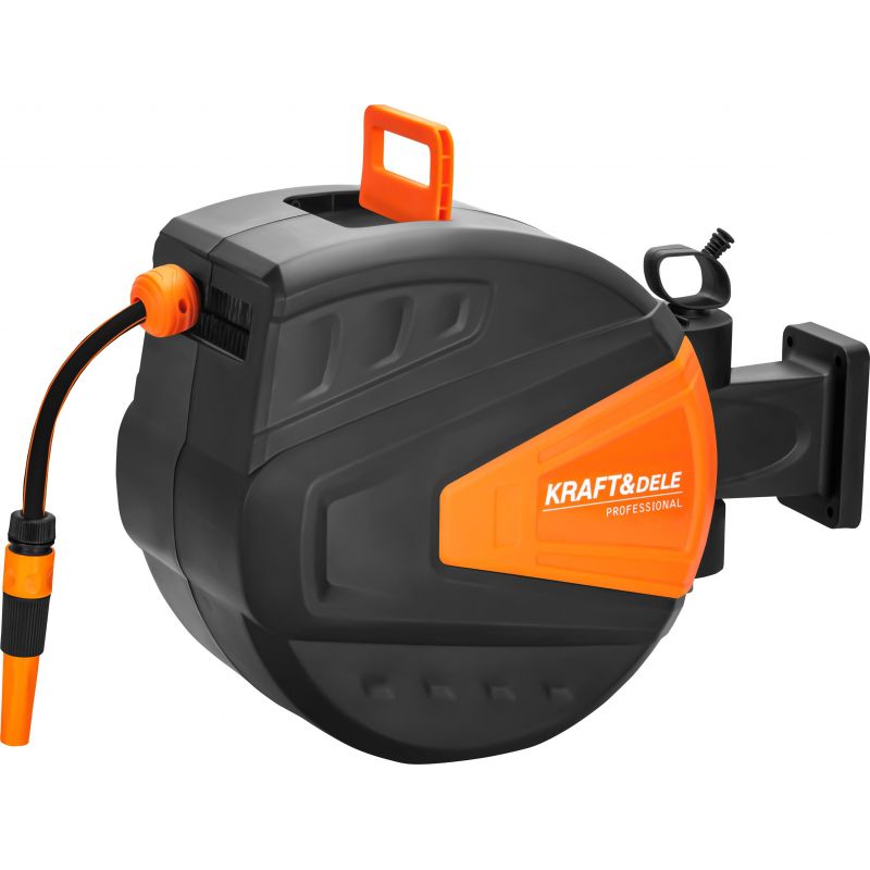 Wąż ogrodowy zwijany 30M+2M 1/2" KD2153