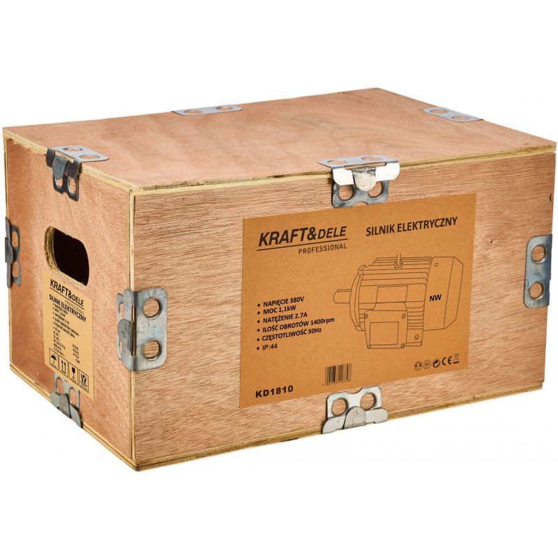 Silnik elektryczny 1,1KW 380V 1400rpm KD1810