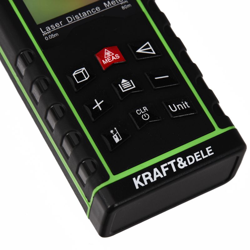 Laserowy miernik cyfrowy dalmierz 80m KD10407