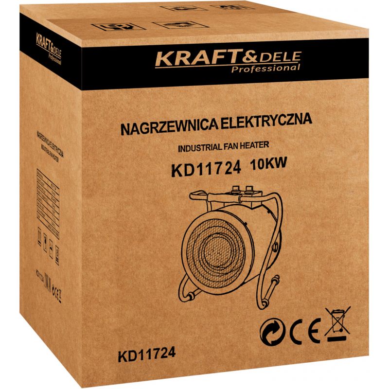 Nagrzewnica elektryczna farelka 10kW KD11724