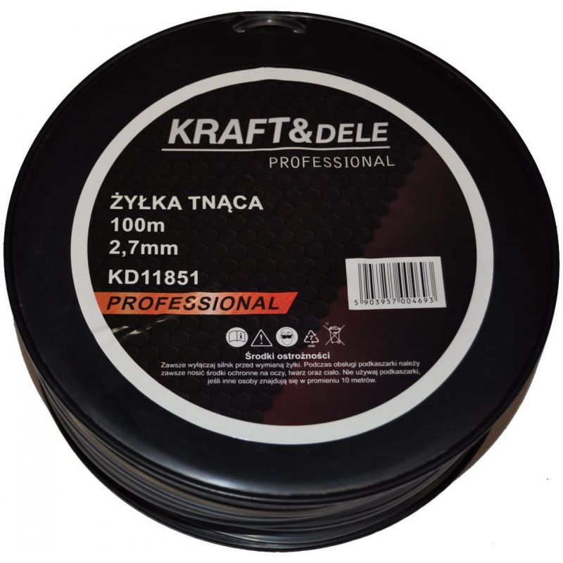 Żyłka tnąca 100m 2,7mm² KD11851