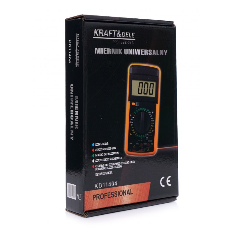 Miernik cyfrowy uniwersalny KD11404