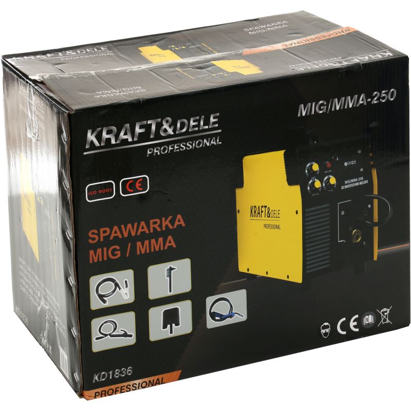 Spawarka serii mig/mma inwertorowa 250A KD1836