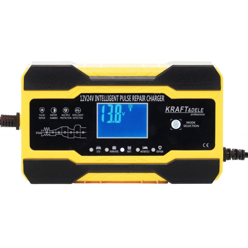 Prostownik uniwersalny 12 / 24V 5A/10A KD1291