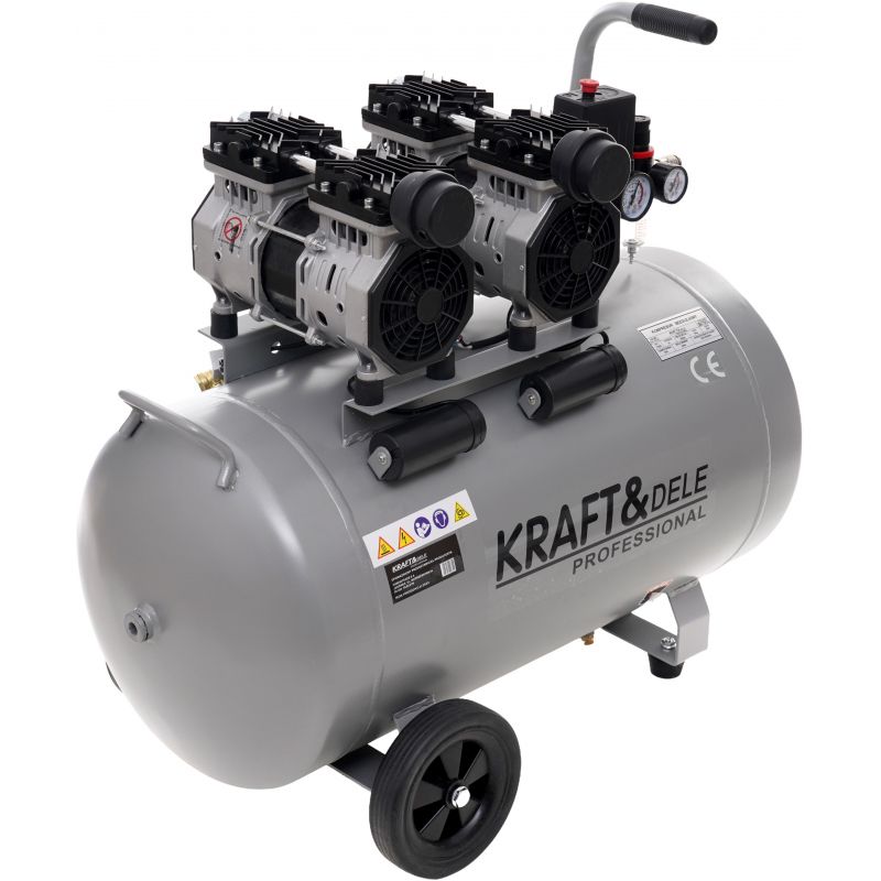 Kompresor bezolejowy 100L / 2 x 1500W KD1398