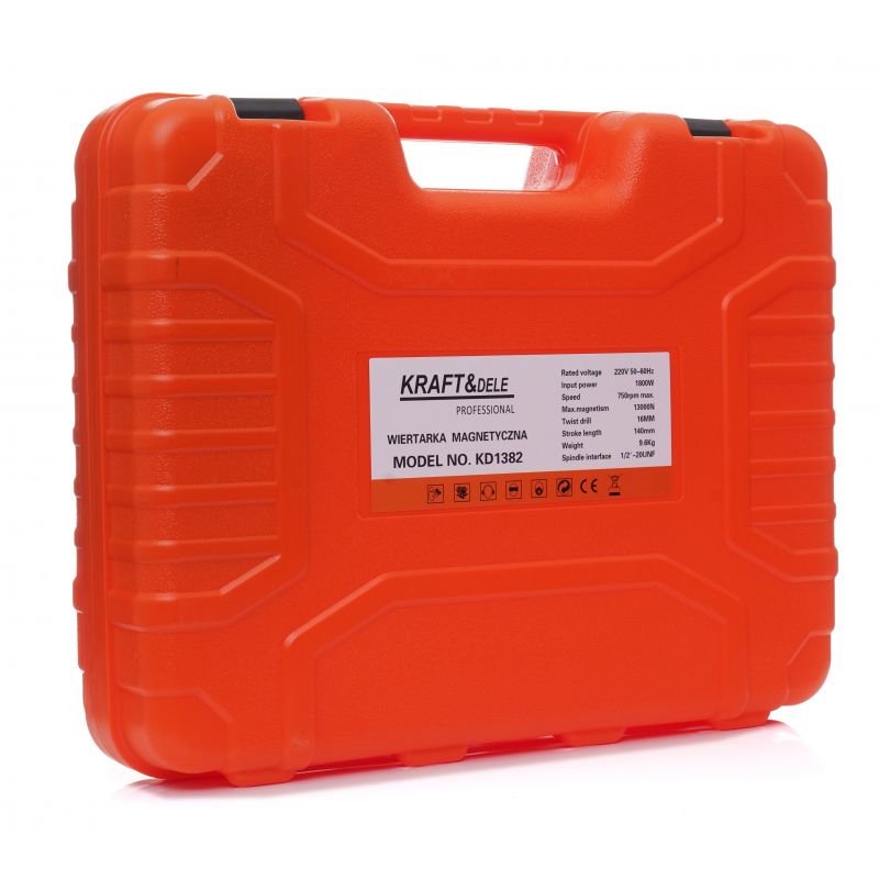 Wiertarka magnetyczna / 1800 w / 1300N / 16 mm KD1382