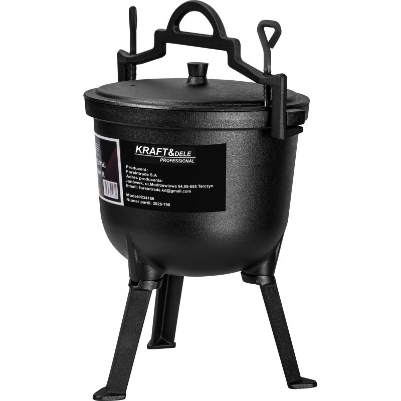 Lovecký kotol / liatinový kotol 8L KD4186