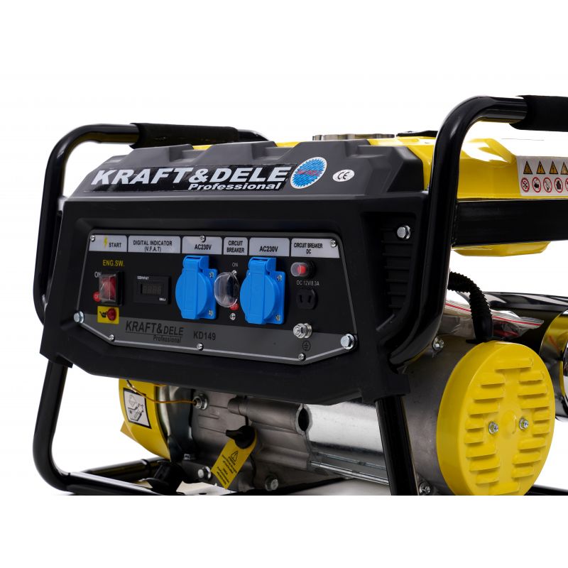 Generátorová súprava 3500W LCD voltmeter 12/230V KD149