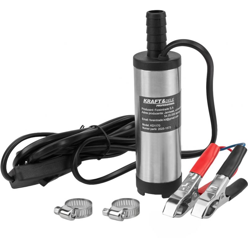 Pompa do Spuszczania Ropy Oleju 12V KD1170 pompka