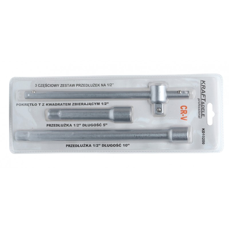 Przedłużki 3szt. 1/2" KD10200
