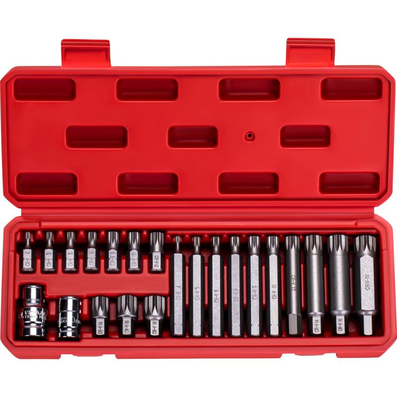 Zestaw bitów M4-M18 SPLINE 22 el. KD10539