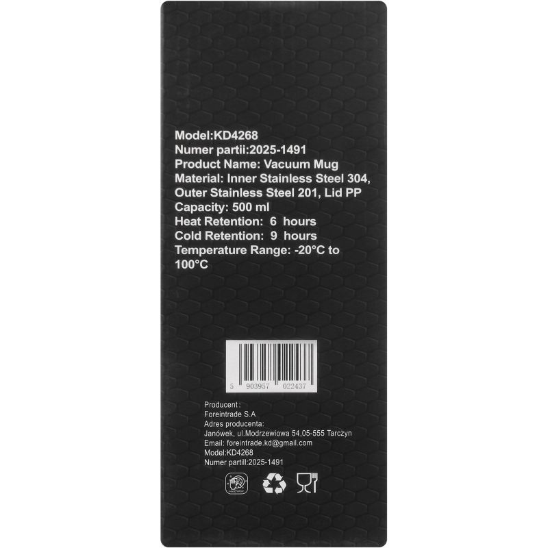 Kubek termiczny 500ml KD4268