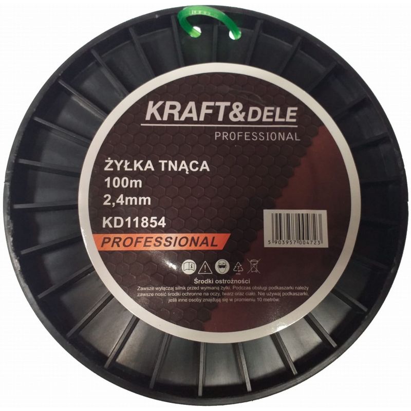 Żyłka tnąca 15m 2,4mm² KD11855