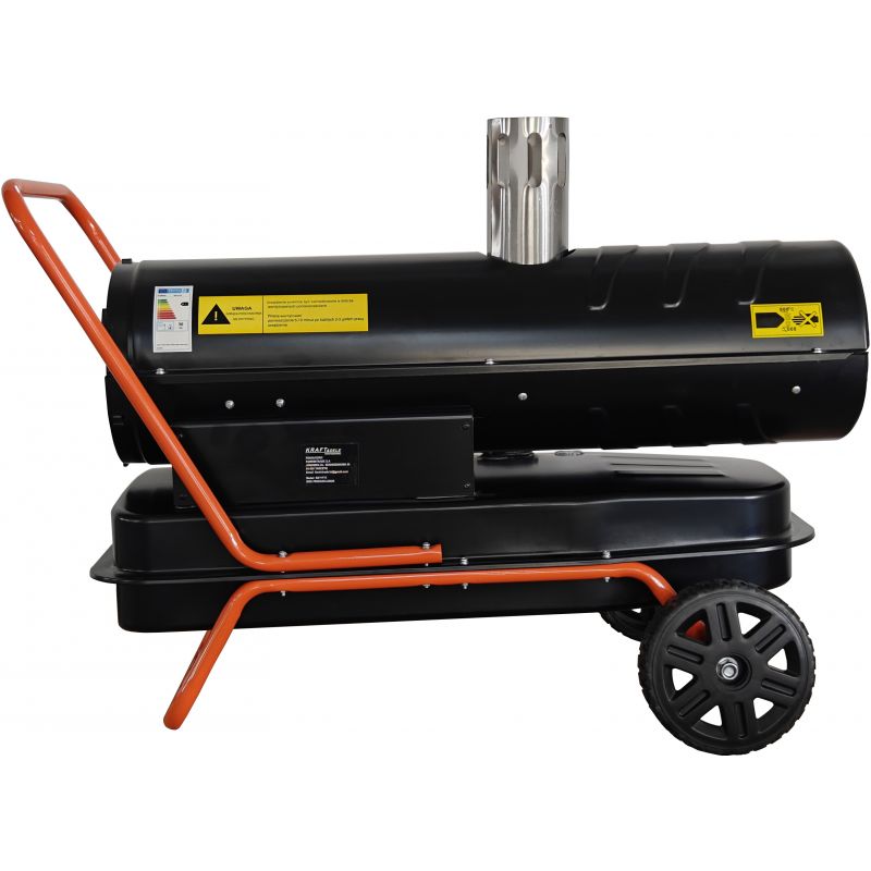 Nagrzewnica olejowa 30 kw / termostat / odprowadzenie spalin KD11715