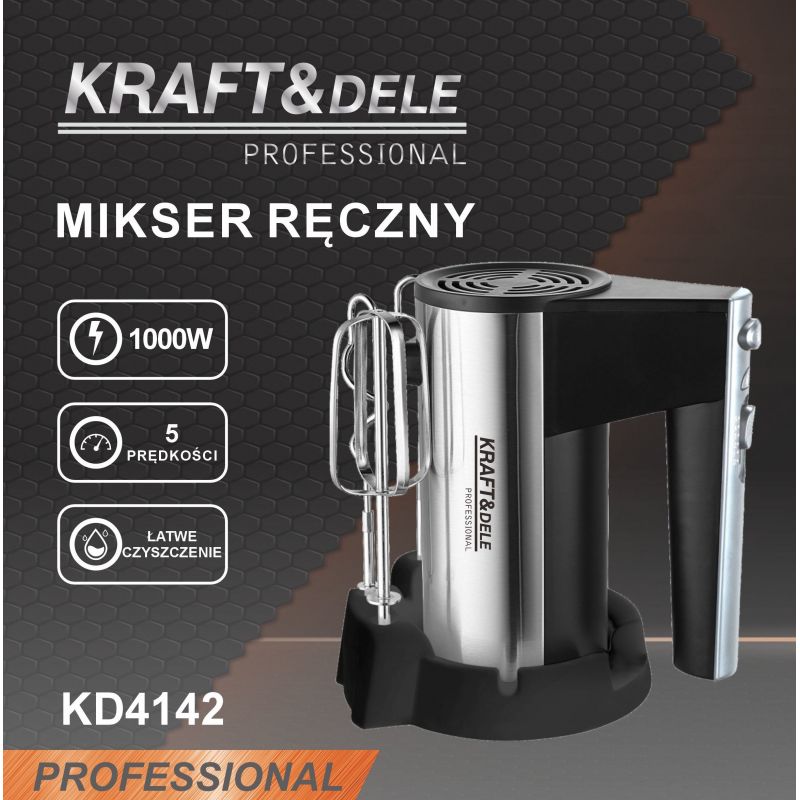 Kuchynský ručný mixér 1000W KD4142