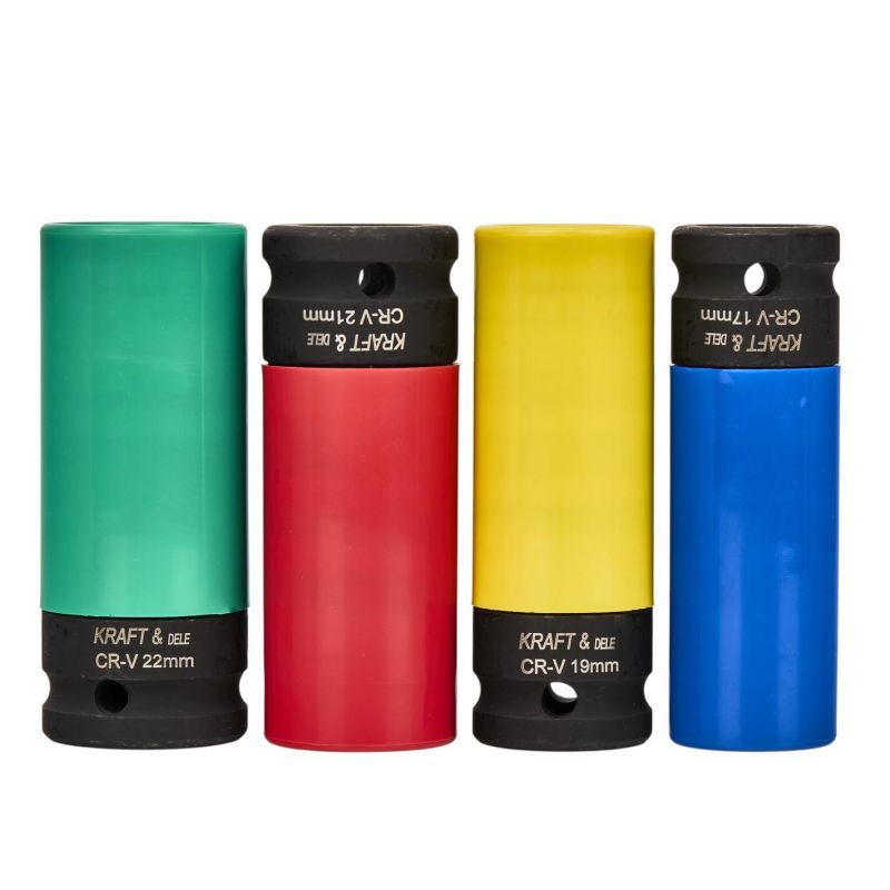 Nasadki udarowe 4el. 1/2" L:79 KD11751