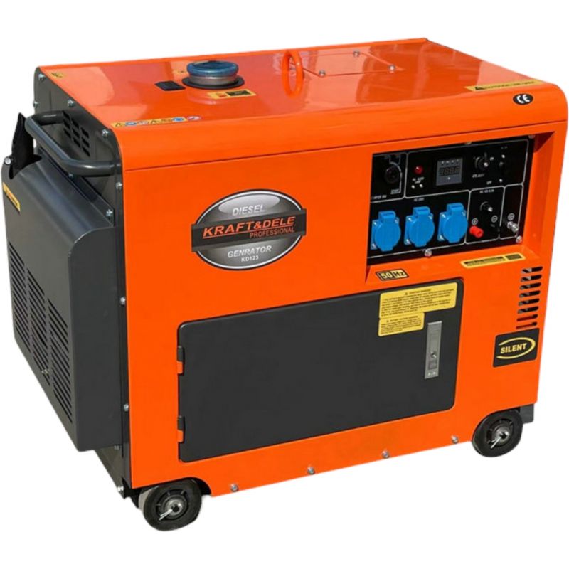 Dieselová elektrocentrála 7000W + ATS 12/230V KD123