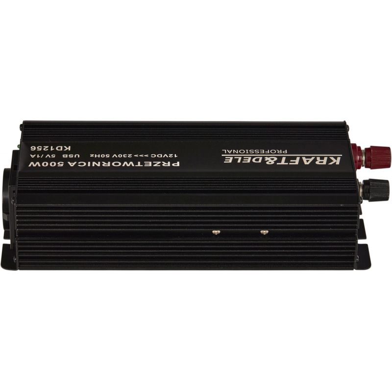 Przetwornica napięcia 12V na 230V 500/1000W CZYSTA SINUSOIDA KD1256