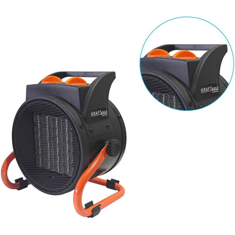 Nagrzewnica elektryczna farelka 2,5kW 230V KD11727