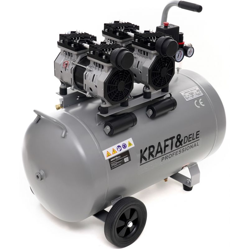 Kompresor bezolejowy 100L / 2 x 1500W KD1398