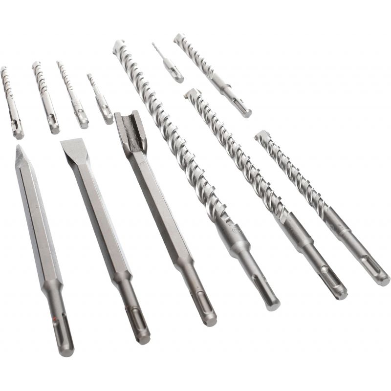 Zestaw 9 wierteł S4 + 3 dłuta SDS+ KD10206