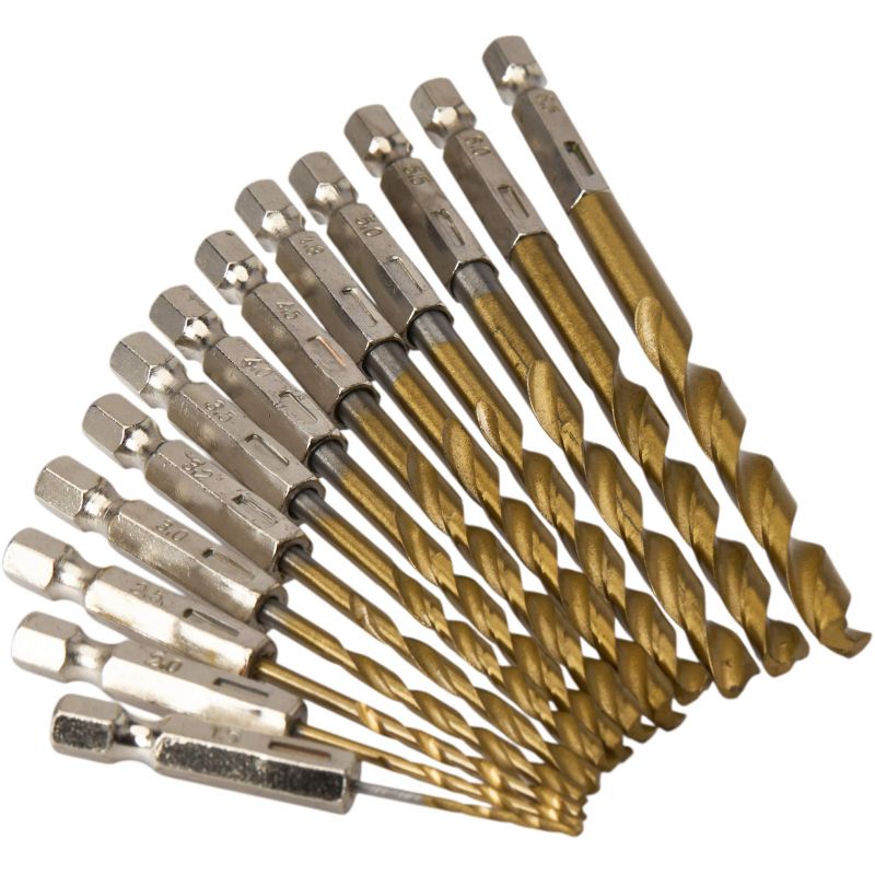 Wiertła do wkrętarki tytanowe 13szt. KD982